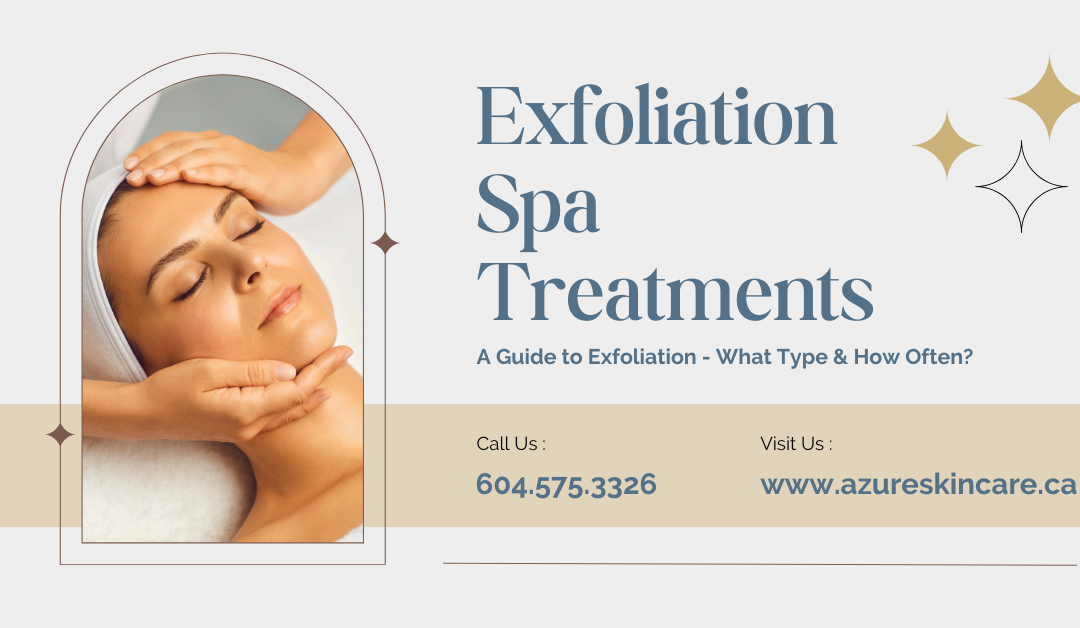 Exfoliation Spa Treatments: A Guide to Exfoliation – What Type & How Often?